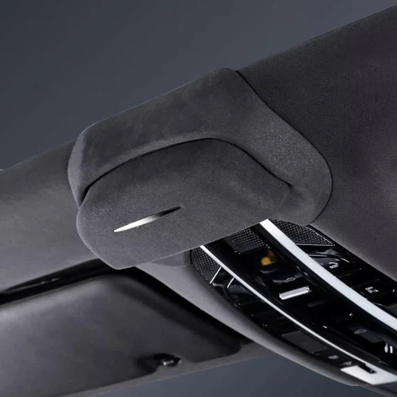 For Porsche Cayenne 2019-2024 Car Glasses Case Roof Sunglasses Storage Clip Car Accessories Interior Modification Accessories