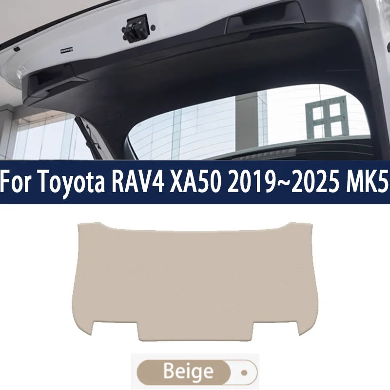 Car Trunk Tailgate Protection Pad For Toyota RAV4 XA50 2019~2025 MK5 Anti-dirty Waterproof Backplate Protective Mat Accessories