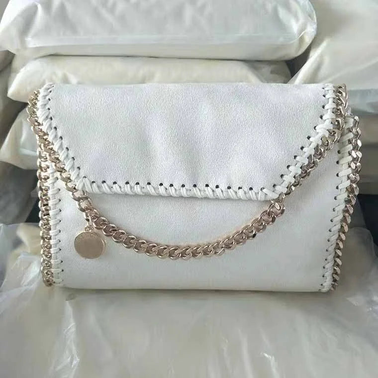 Luxury Women's Chain Bag Crossbody Shoulder Bag Elegant Handbag Fashionable Single Shoulder Purse for Ladies