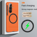 Ultra Slim Skin Feel Frosted Magnetic Case for Samsung Galaxy Z Fold 8 Ultra 7 6 5 4 3 for Magsafe Hard PC Shockproof Back Cover