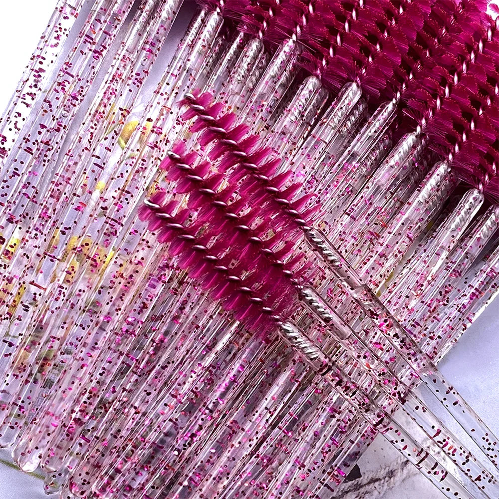 100Pcs Eyelash Brushes Disposable Eyelashes Extension Brush Makeup Tool For Mascara Wands Applicator Spoolers Tools Wholesaler