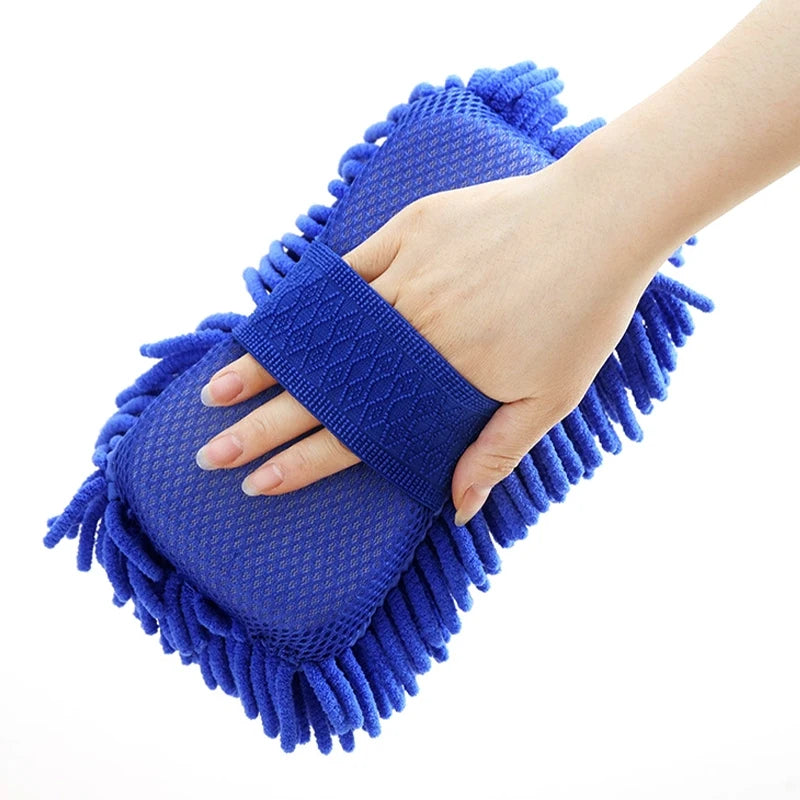 Multifunction Cleaning Sponge Ultra Fine Fiber Car Wash Gloves Cleaning Car Details Care Care Washing Accessories