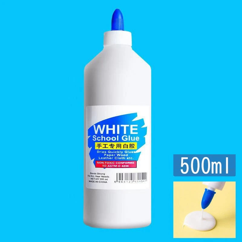 White LaTeX White Glue Handmade Special Woodworking Glue DIY Handmade Students Use Milk White Glue