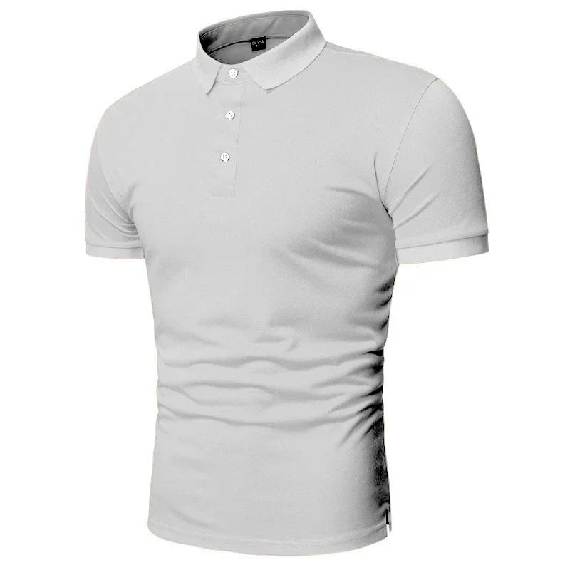 2026Cotton Polo Men Shirt Short Sleeve Polo Shirt Contrast Color Polo Summer Streetwear Casual Fashion Men tops