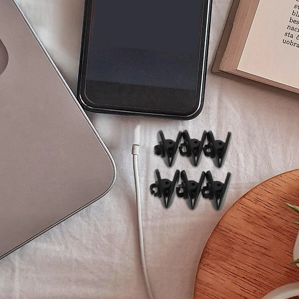 100Pcs Headphone Wire Clips 360 Degree Rotatable Collar Clip Anti Loss Earphone Holder Sports Headset Accessories Secure Fit