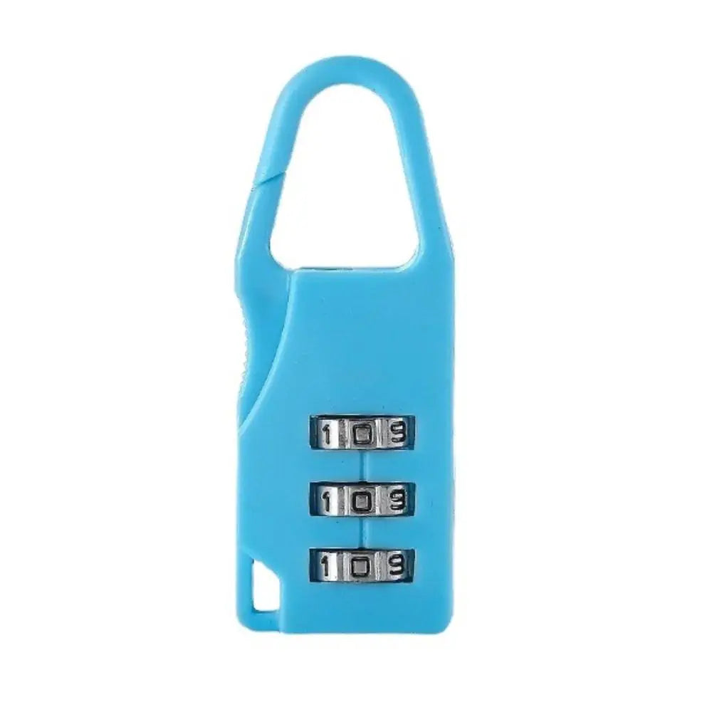 Digit Suitcase Combination Lock Plastic Anti-theft Mini Combination Padlock Luggage Travel Lock Drawer Lock