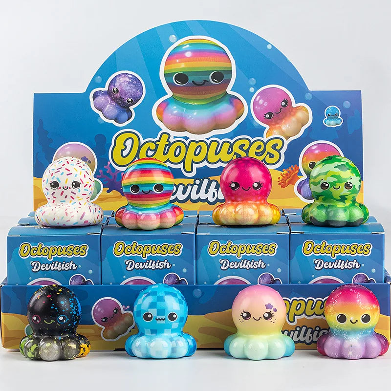 Soft Squishy Slow Rising Food Toy Blind Box Collectible Figures for Kids Stress Relief Gift