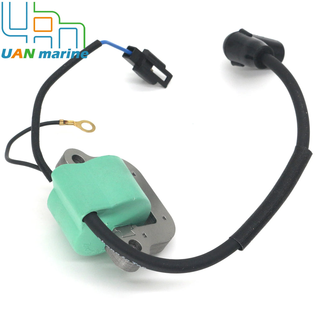 2PCS Ignition Coil Assembly For OMC Johnson Evinrude Outboards Engines Coil 502880 581407 0581407 18-5196