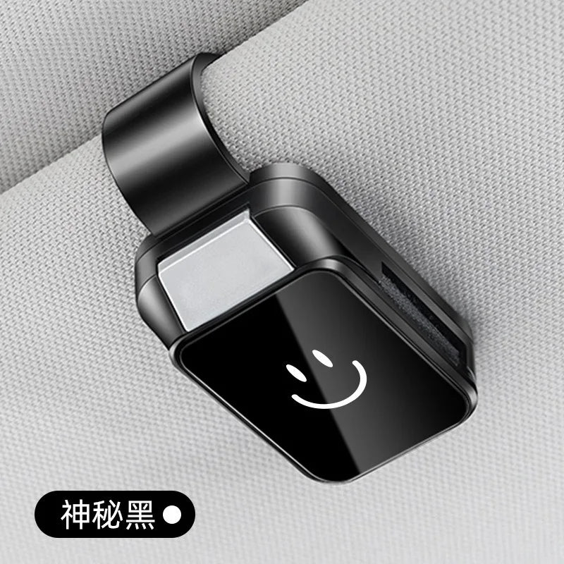 Car-Mounted Eyeglass Holder Multi-Functional Sunshade Board Storage Clip Sunglasses Frame Interior Decoration Accessories