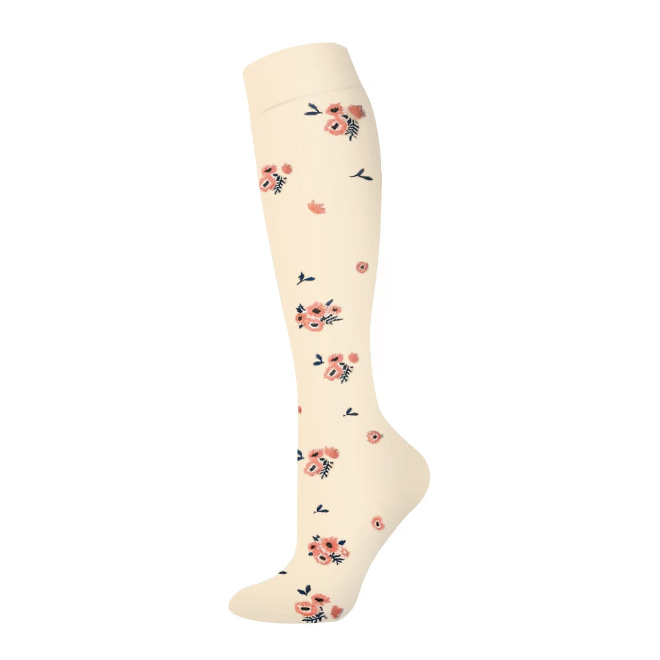 Men Women Compression Sock for Leggings Breathable Running Pressure Soccer Adult Edition Network Pressure Nurse Socks