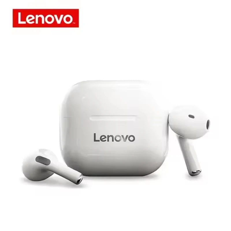 Original Lenovo LP40 Bluetooth Earphone 5.0 Immersive Sound HIFI TWS With Microphone Touch Control For Long Standby Time Motion