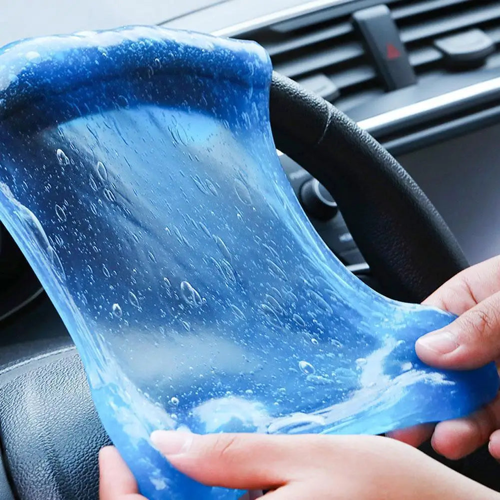 Reusable Car Cleaning Gel Dust Powder Magic Cleaner Gap Dust Deep Cleaning Remover Gel For for Car Air Vents Dashboard Keyboard