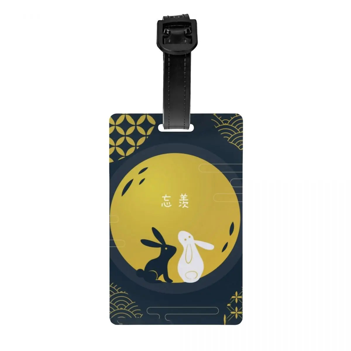 Custom Mo Dao Zu Shi Gusu Lan Logo Luggage Tag The Untamed TV Show Travel Bag Suitcase Privacy Cover ID Label