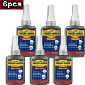50ML 243 Blue Medium Strength Threadlockers,Universal Thread Adhesives,For All Metal Threaded Components,Removable Waterproof