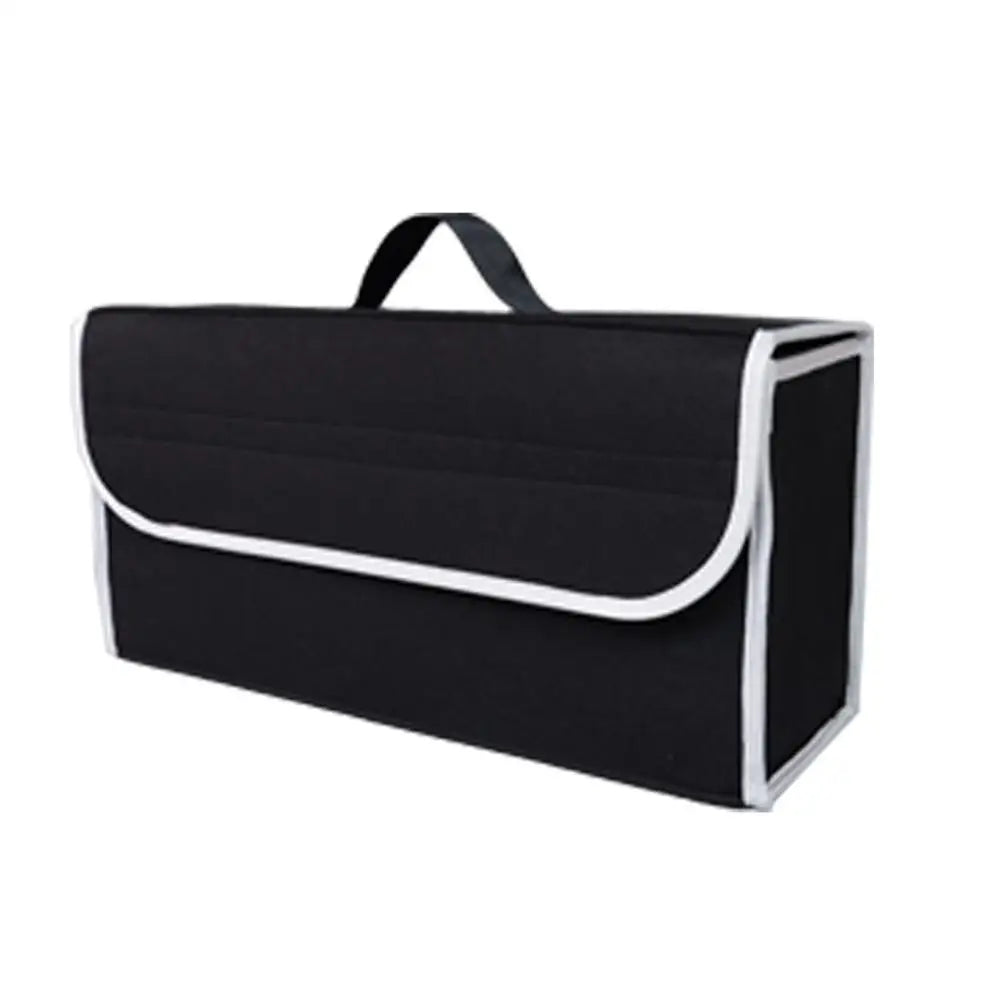 Large Anti Slip Car&Yacht Soft Felt Organizer Box Car Trunk Universal Sorting Bag Car Trunk Soft Felt Storage Box Accessories