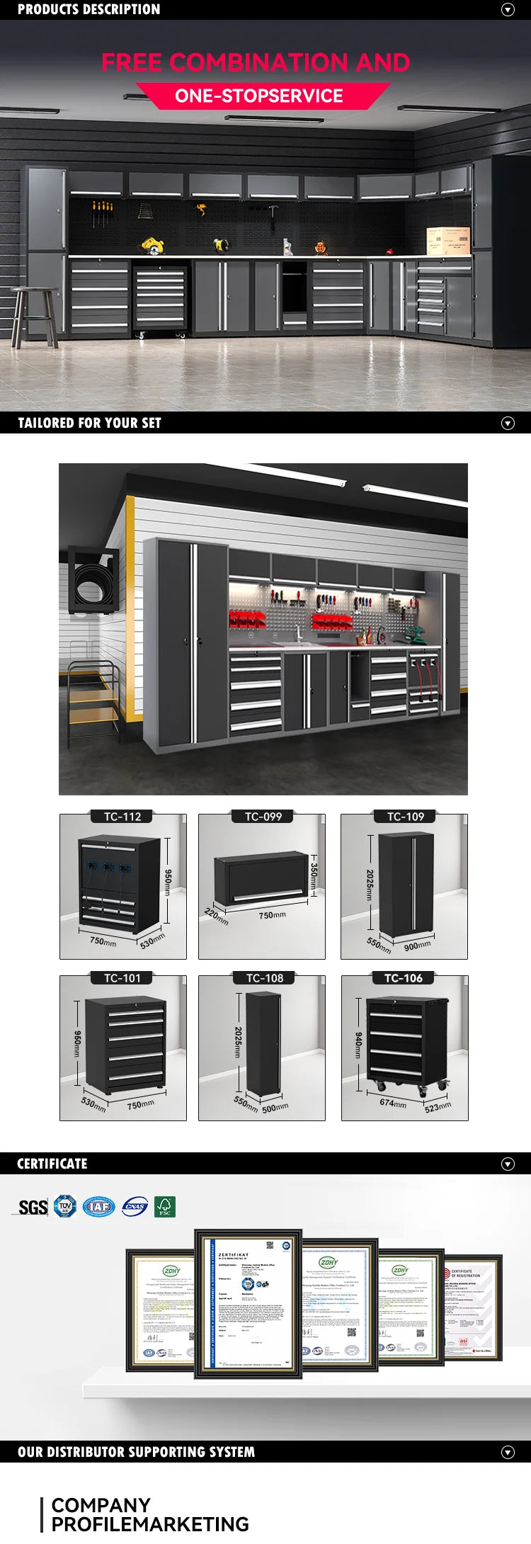 Heavy-duty High-grade Factory Wall Cabinet Durable Steel Construction for Garage Workshop and Equipment Organization Unit Pro