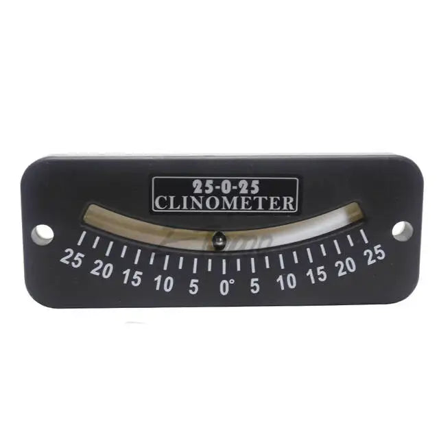 10-0-10 25-0-25 45-0-45 Inclinometer and Tilt Gauge Glass Tube Inclinometer Slope Protractor Angle Meter