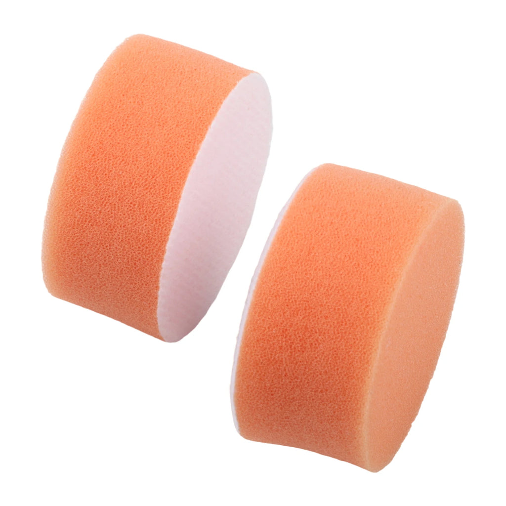2Pcs Sponge Polishing Pad 2" 3" 4" 5"6" 7" Car Polishing Buffing Pad Flat Polisher Buffer Pads For Detail Polisher Waxing Clean
