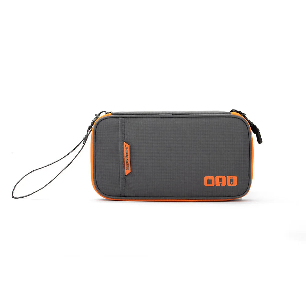 1pc Travel Cable Organizer Bag Portable Waterproof Carry Pouch for USB Charger Cord and Electronic Accessories
