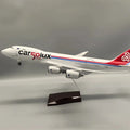 747-8F Cargolux Airplane Model 1/160 Scale Aircraft 747 Luxembourg Cargo Resin Transport Diecast Airplanes Children's toy Gift