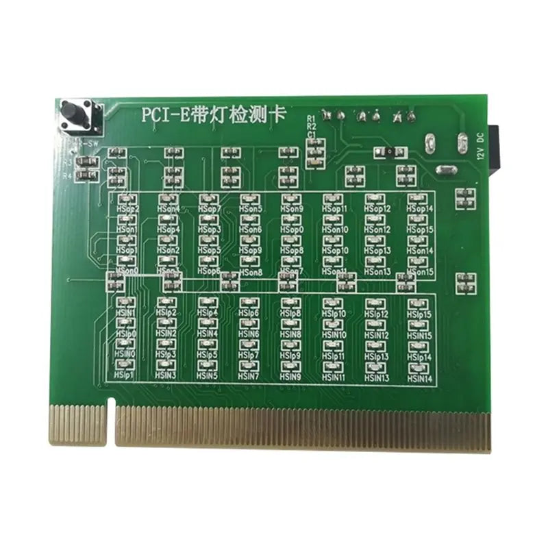 L22A-PCI-E 16X PCI-Express Slot Tester Card For Motherboard Detection Of Southbridge Short Or Open With Built-In Light