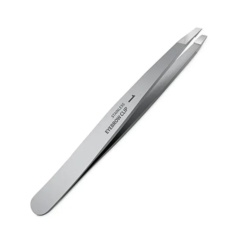 Hair Removal Makeup Tools Eyebrow Tweezer Stainless Steel Oblique Eye Brow Clips Eyelashes Extension Double Eyelid Tools Beauty