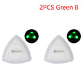 1-3pcs Touch Luminous Guitar Pick Plastic Bass Plectrum Plastic Glowing Guitar Picks w/h LED Light Musical Instruments Parts