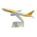 JASON TUTU 16cm Singapore Scoot Flyscoot B777 Plane Airplane Model Aircraft Model Diecast Metal 1/400 Scale Planes