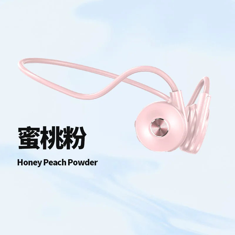 M1 Bone Conduction Bluetooth Earphones with True Stereo Earband Microphone for Running Sports Business Noice Cancelling Mic