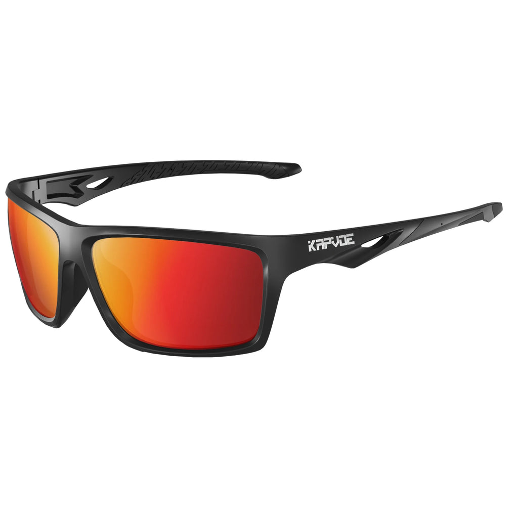 Kapvoe Polarized Hiking Eyewear Sunglasses for Men UV400 Lens Sunglasses Glasses PC Lens Glasses HD Lens Outdoor Sunglasses 2026
