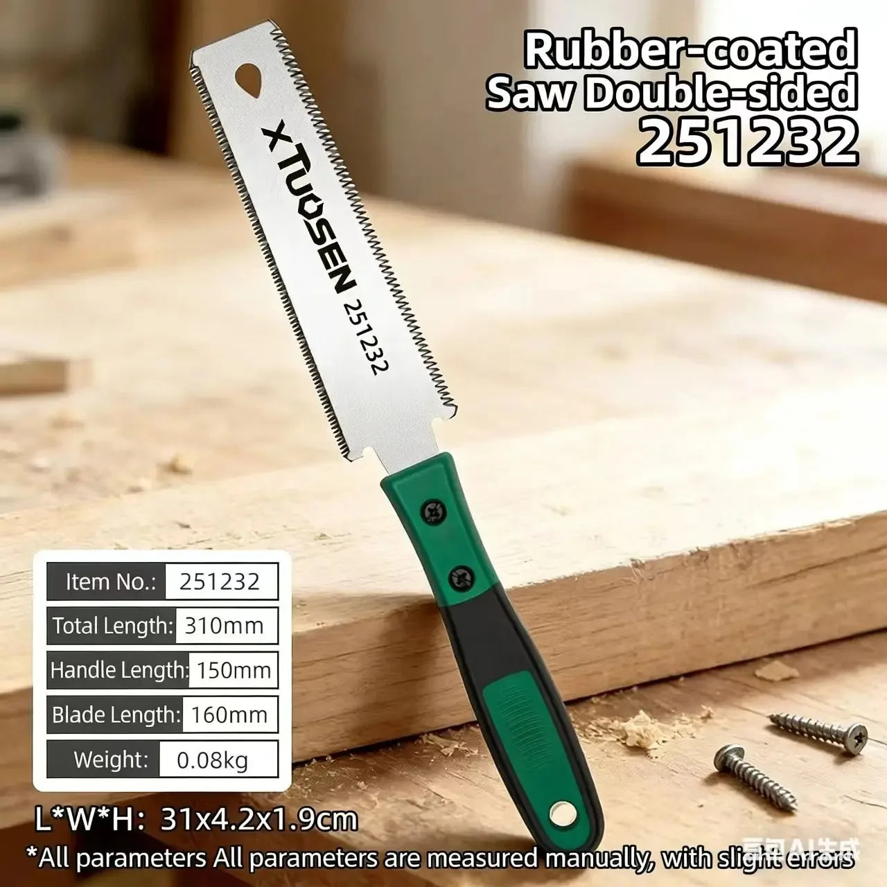 Portable Efficient Hand Saw for Cutting Wood Plastic Tree Branches DIY and Crafting
