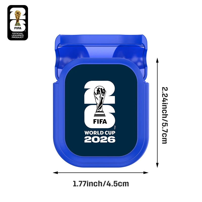 Wireless Bluetooth Earphones FIFA 2026 Limited Edition AI Translate In Ear Earbuds Hi-Fi Sound Fast Charge Clear Calls F26E01