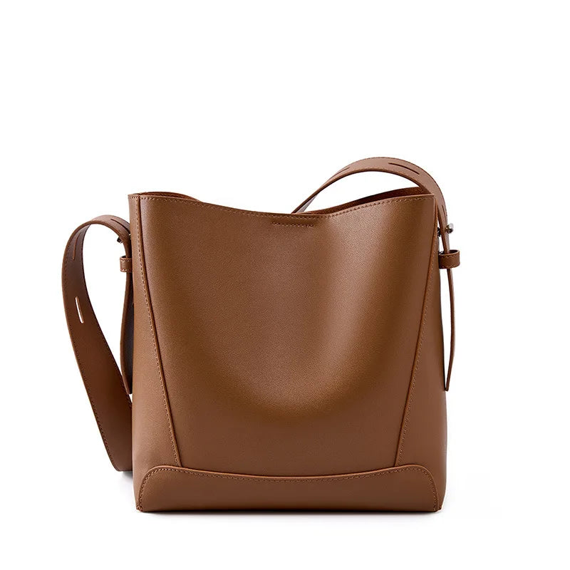 LOMCEL 7 Large bag New autumn-winter women's bag, crossbody bag, versatile genuine leather single shoulder bag, large capacity