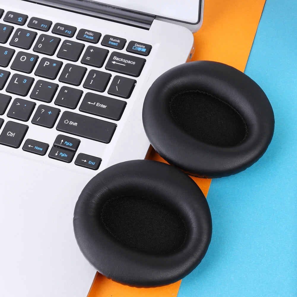 1 Pair Replacement Earpads Ear Pads Memory Foam Ear Cushions Covers PU Leather Headphone Earpads for COWIN E7/E7 Pro Headphones