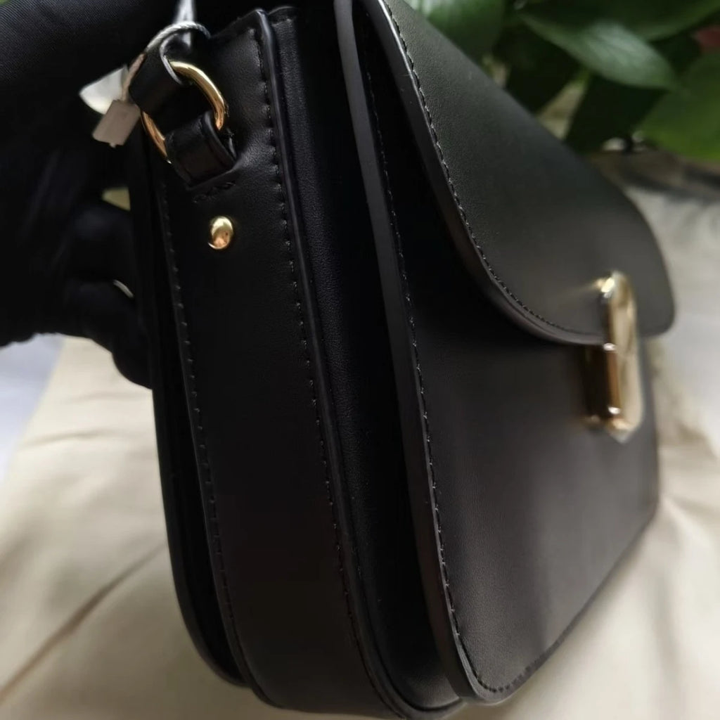 New SE bag, women's messenger bag, fashionable leather bag, high-quality commuter bag, small square bag