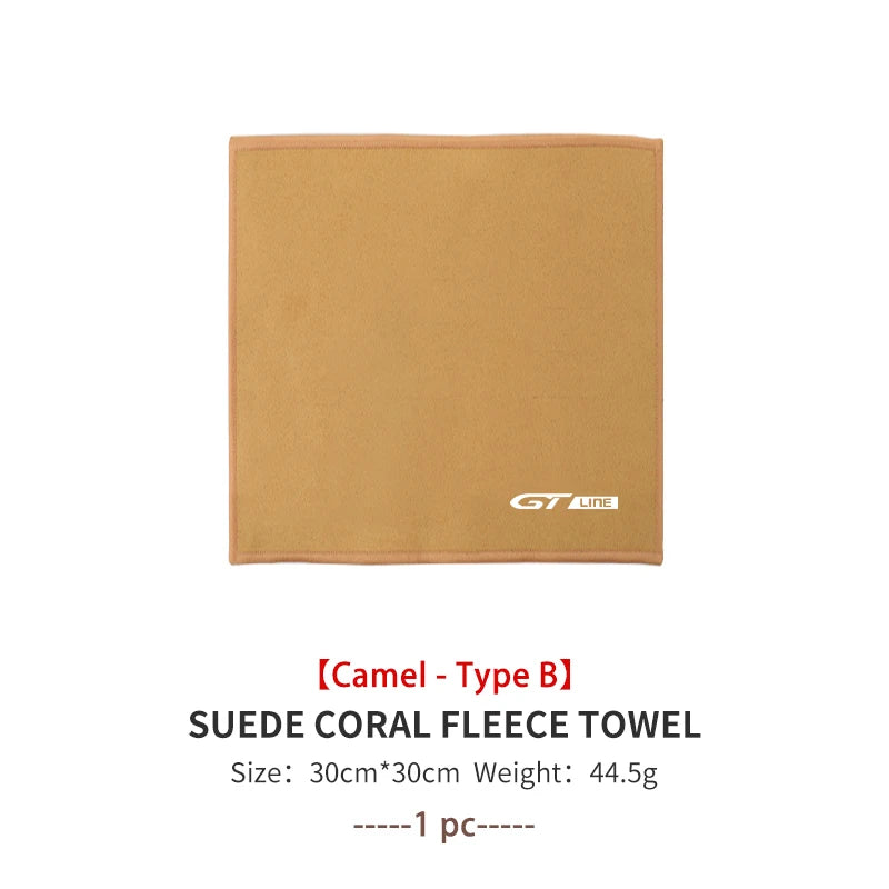 Super Absorbent Car Wash Coral Velvet Towel Cleaning Cloth For Peugeot 206 207 208 508 607 2008 3008 4008 5008 RCZ Rifter