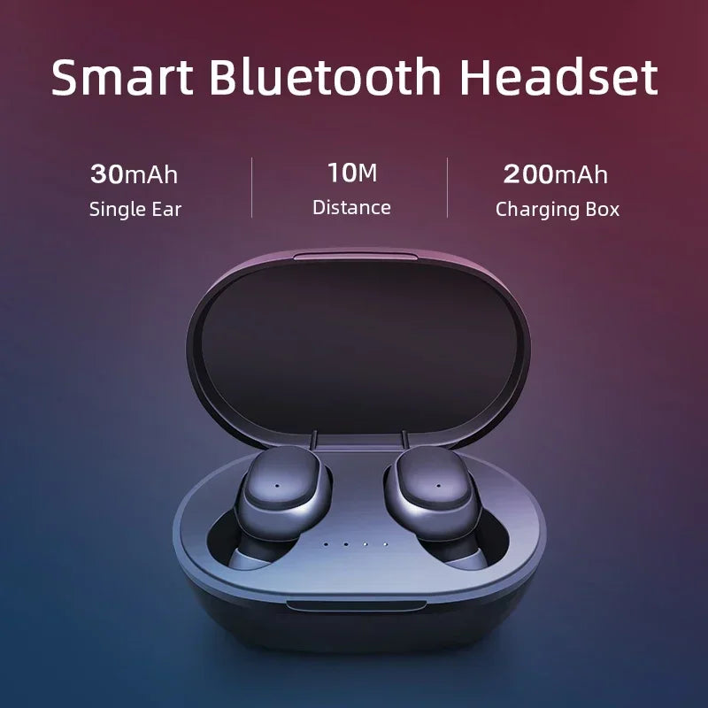 TWS Wireless Earphones Fone Bluetooth Earbuds Over-ear Bluetooth Headphones Create A Passive Seal for Enhanced Bass Response