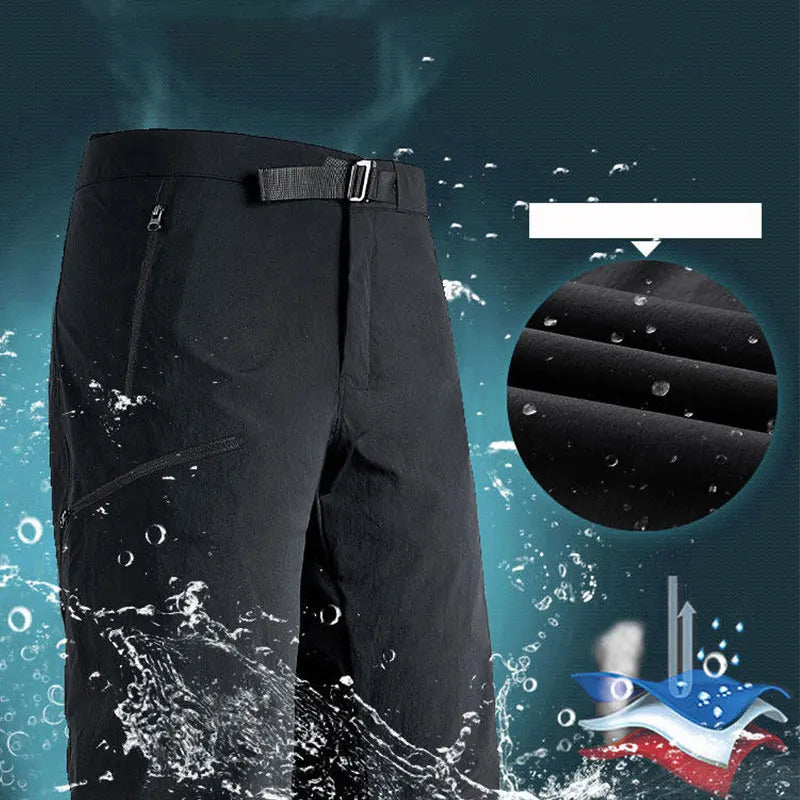 Hiking Pants Waterproof Men's Casual CampingThin Mountaineering Men Autumn Outdoor Male Trousers Sports Casual Pants