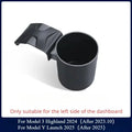 For Tesla Model Y Juniper/3/3+ Highland 2025 Water Cup Holder Beverage Rack Limiter Instrument Table Cup Support Car Tools