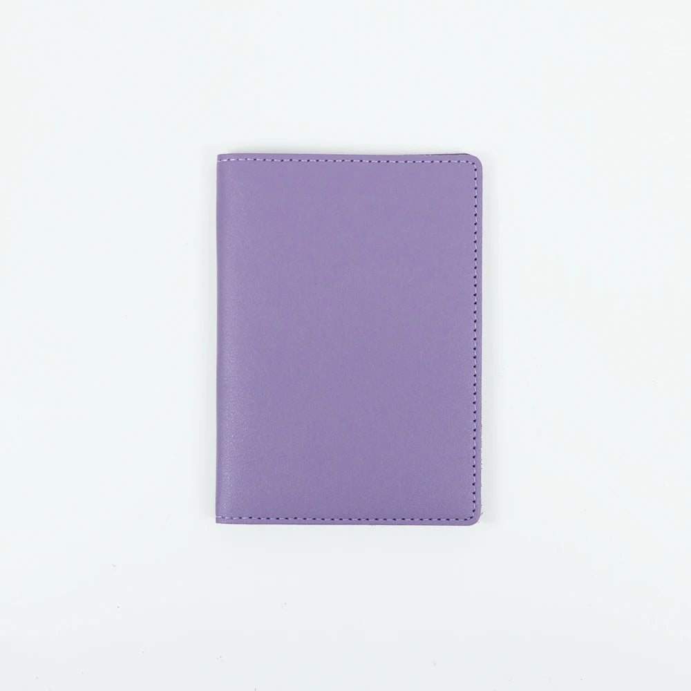 Customized Name PU Leather Passport Protection Case with Multiple Functions and Multiple Card Slots - Leather Passport Bag