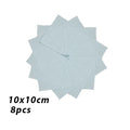 Square Nano Ceramic Car Cleaning Cloths Auto Absorbent Microfiber Wiping Rags Wash Towels Automobiles Cleaning Drying 10x10cm