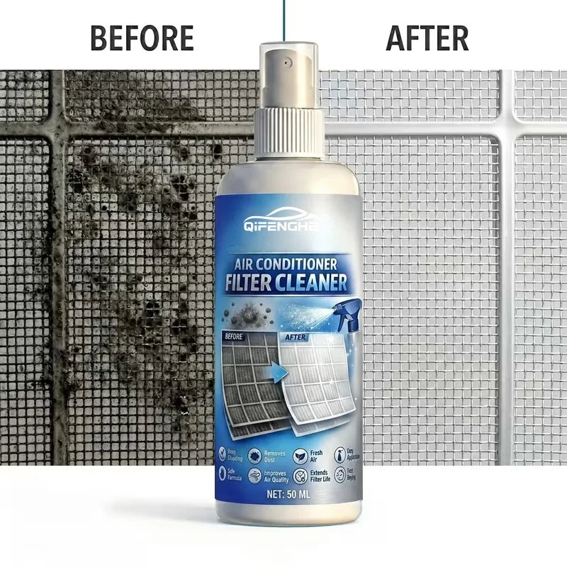 AC Filter Cleaner Spray 100ml, Deep Clean Air Conditioner Filters, Remove Dirt, Dust & Bad Smell for Home & Office Use