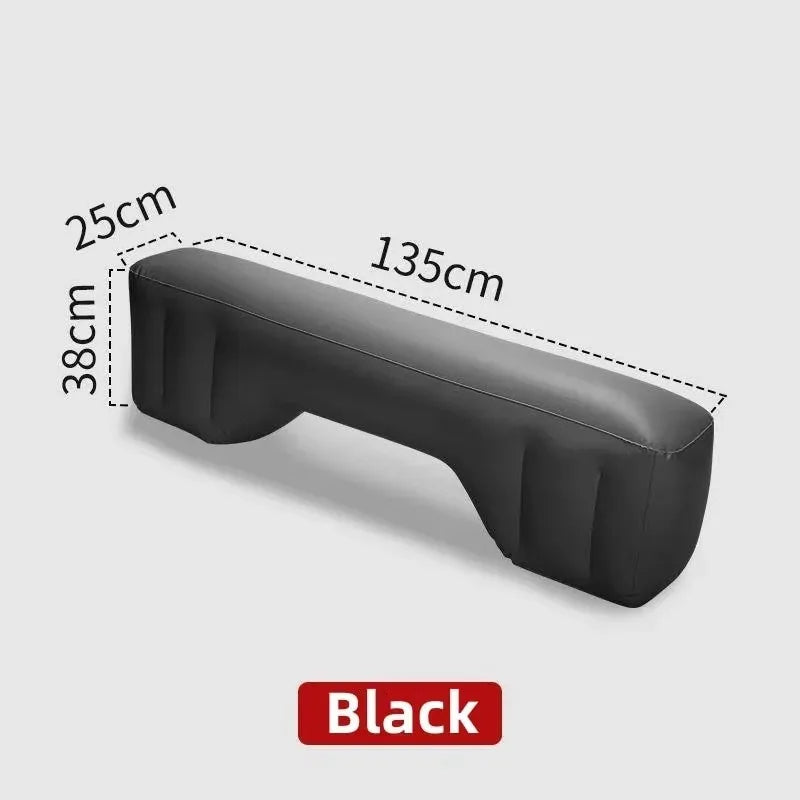Car Inflatable Gap Filler - Back Seat Air Mattress Cushion For Travel Sleeping Car Bed Extender For Long Road Trips
