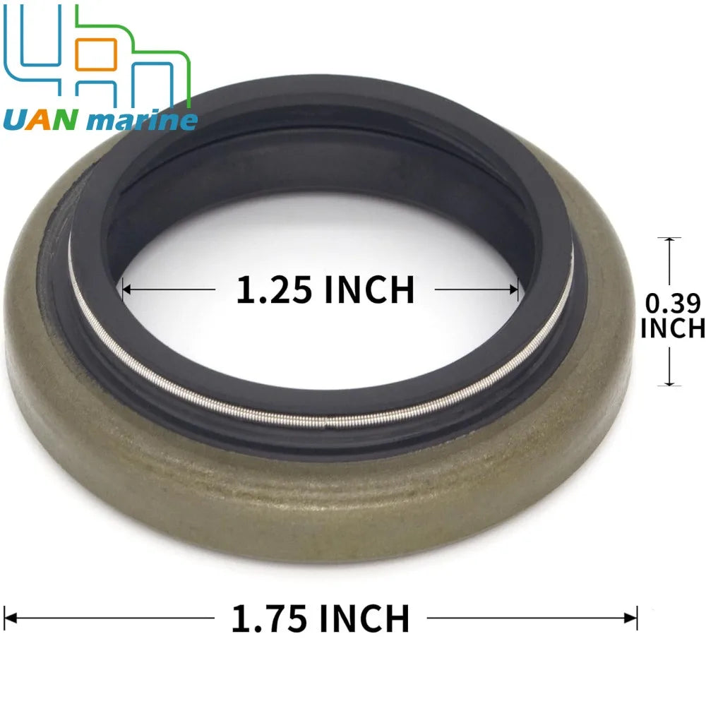 3863090 2 Pcs Oil Seals Compatible with Volvo for OMC Cobra SX Stern Drives replace 3858303 3853474 3850482 GLM 86260