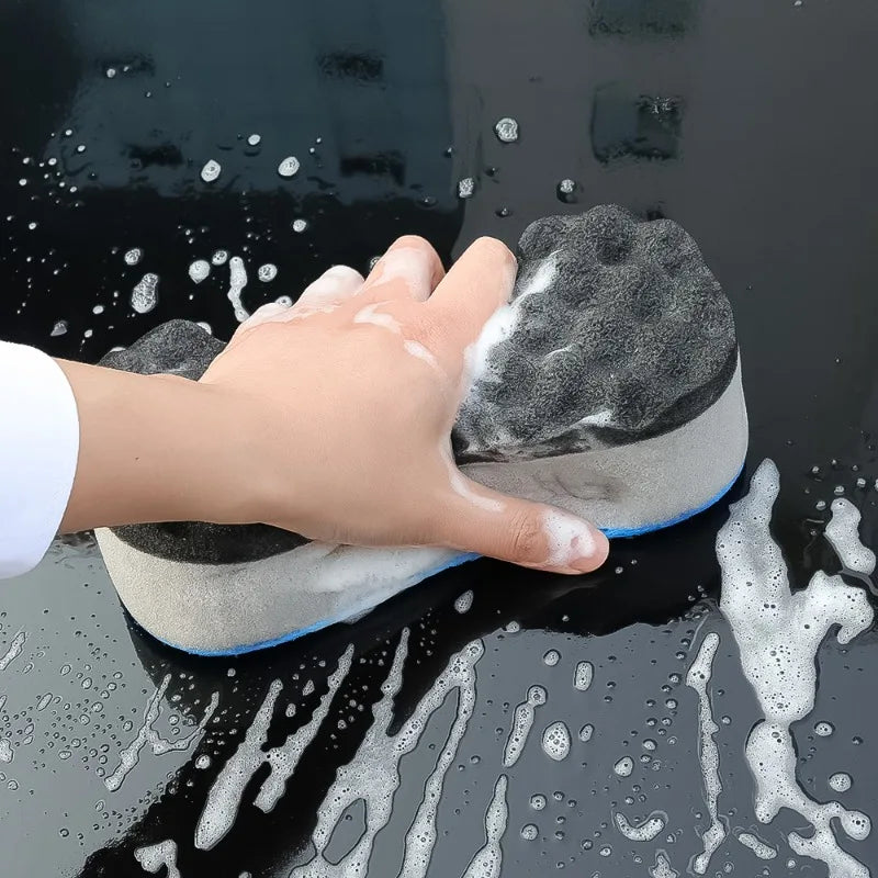Large Size Car Wash Sponge Block High Density Foam Applicator Car Motorcycle Cleaning Supplies Polishing Sponge Brushes Dusting