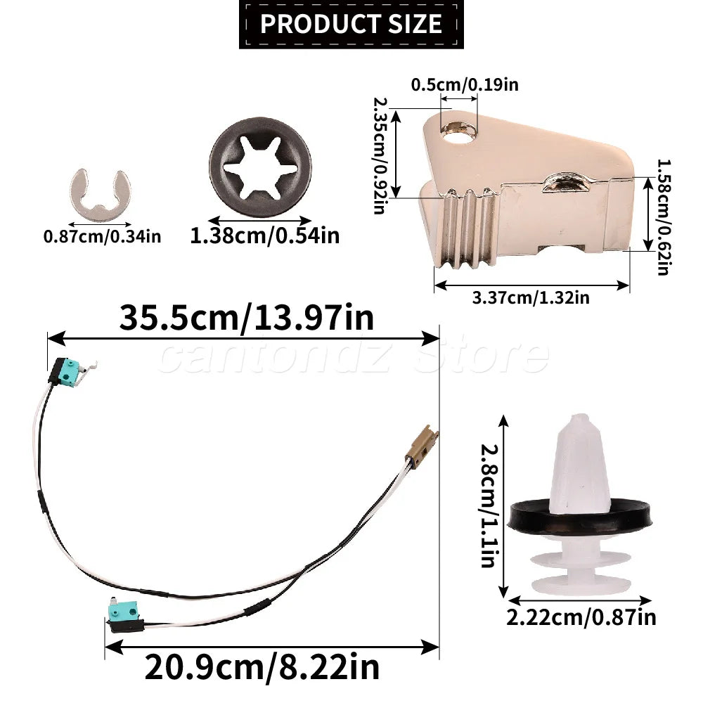 1042845-00-A 1042845-00-B 1016009-00-C For Tesla Model S 2012-2017 New Door Handle Repair Kit High Quality Car Accessories