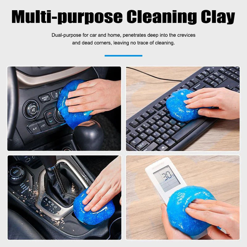 70g Multi Purpose Car Cleaning Gel Air Vent Computer Keyboard Dirt Dust Remover Gel Magic Glue Car Wash Interior Cleaning Tool