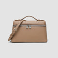Customized name: pu leather texture, ins style lunch box bag, women's bag, new ostrich pattern commuter handbag, crossbody bag