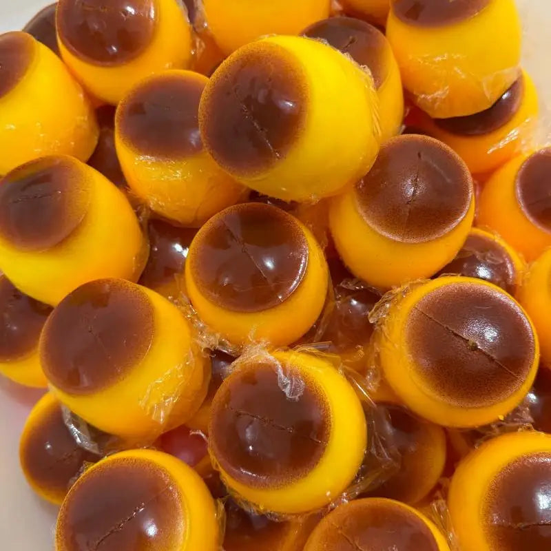 1Pcs Food-shaped Pudding Squeeze Ball Fidget Toy Caramel Pudding Stress Ball ASMR Sensory Stress Relief Toys For Kid Adult