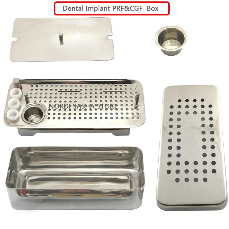 PRF Platelet CGF Centrifuge Pressure Film Tool Rich Fibrin Case PRF Platelet Pressure Membrane Dental PRP/PRF/CGF Tool Box Kit